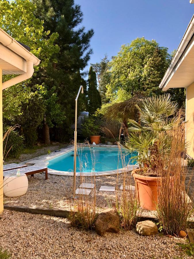 Apartment Tinyhouse Mit Pool, Outdoor Whirlpool Und Garten Petershagen-Eggersdorf Ngoại thất bức ảnh