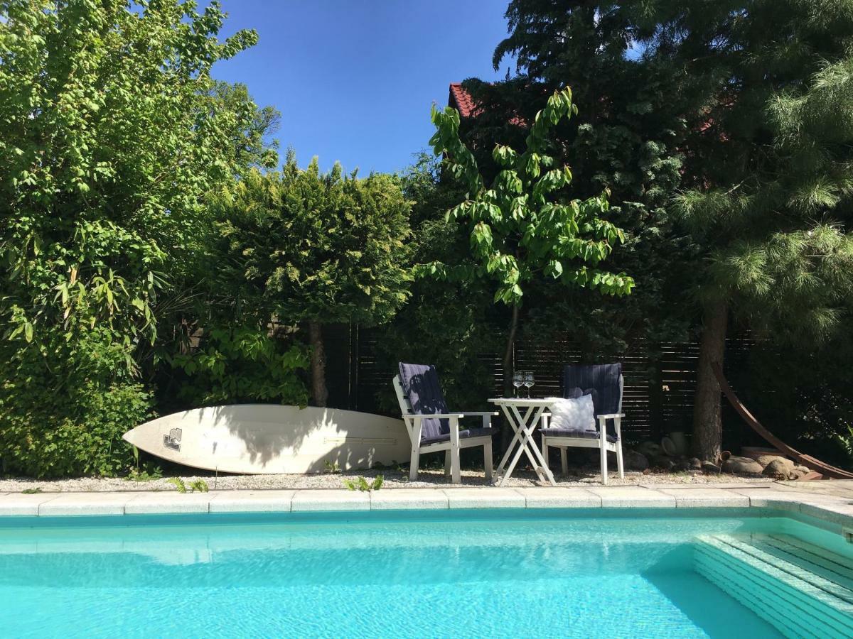 Apartment Tinyhouse Mit Pool, Outdoor Whirlpool Und Garten Petershagen-Eggersdorf Ngoại thất bức ảnh